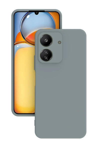 Xiaomi Redmi 13C Kılıf Kamera Korumalı Silikon Rubber Arka Kapak ürün görseli 1