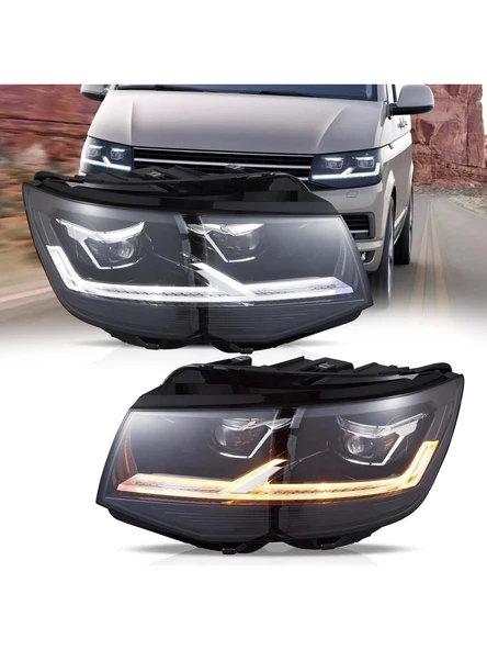 Vw Transporter T6 2016-2019 Uyumlu T6.1 Ful LED Ön Far ürün görseli 1