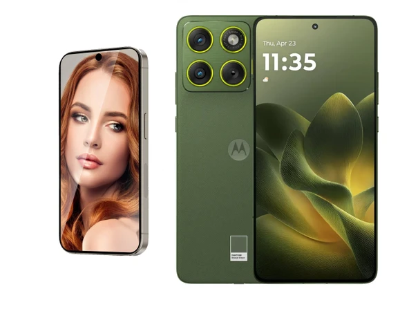 Motorola Edge 70 ile Uyumlu Ayna (Mirror) 9H Kırılmaz Nano Ekran Koruyucu | Ekran Kapalıyken Ayna ürün görseli 1