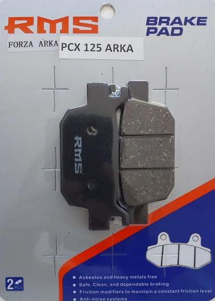 FORZA ARKA FREN BALATASI ürün görseli 1