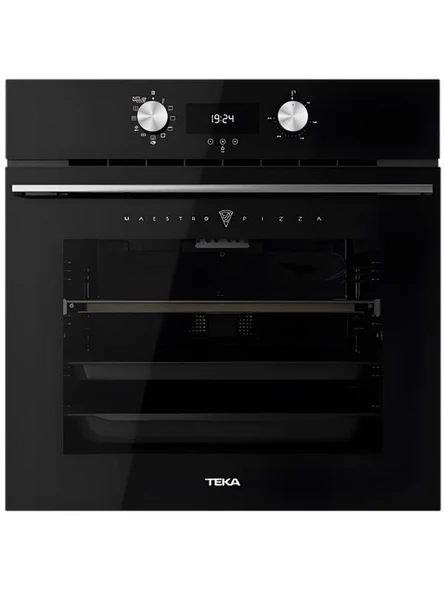 Teka MaestroPizza HLB 8510 P 70 Lt. Siyah Ankastre Fırın ürün görseli 1
