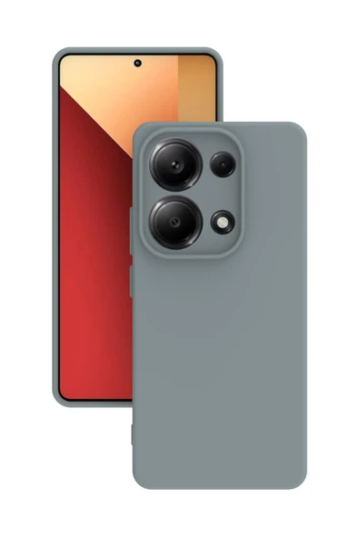 Xiaomi Redmi Note 13 Pro 4G Kılıf Kamera Korumalı Silikon Rubber Arka Kapak ürün görseli 1