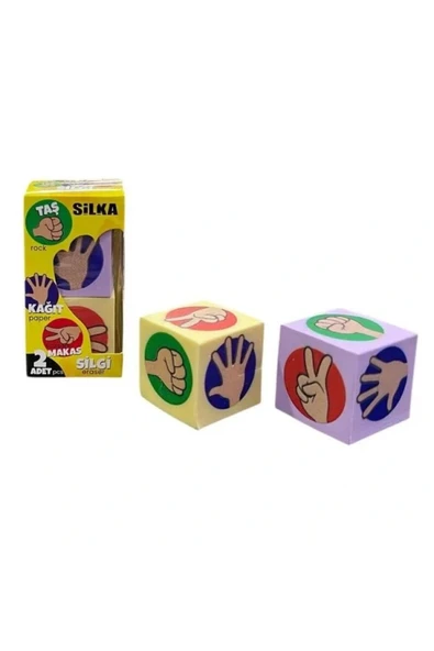 Silka ART.1039 TAŞ KAĞIT MAKAS SİLGİ ürün görseli 1
