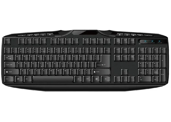 Everest KB-250U Siyah Q Usb Kablolu Multimedya 116 Tuşlu Klavye ürün görseli 1