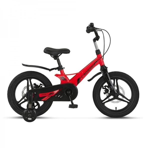 ÜMİT 1617 CROSSER 2D ERKEK ÇOCUK BİSİKLETİ MD 16 JANT SİYAH KIRMIZI ürün görseli 1