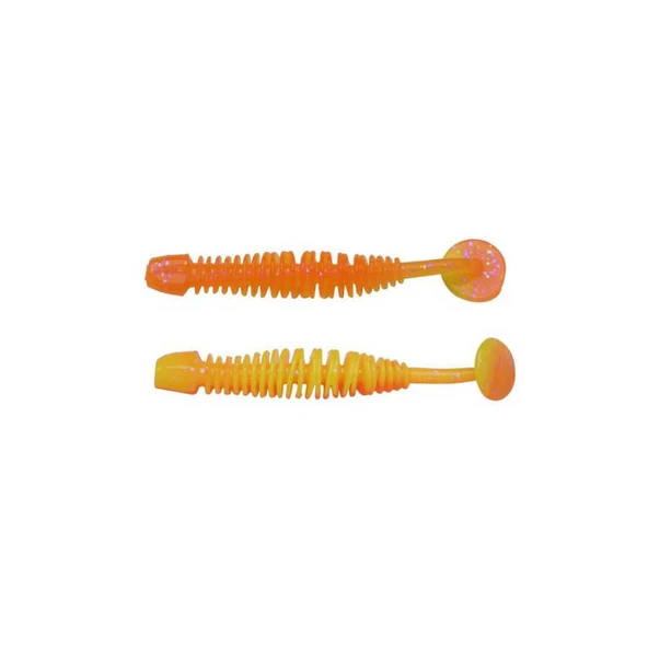 Berkley PowerBait Power Leech Suni Yem  FL.ORANGE / SN.YELLOW 50MM - 12Lİ ürün görseli 1