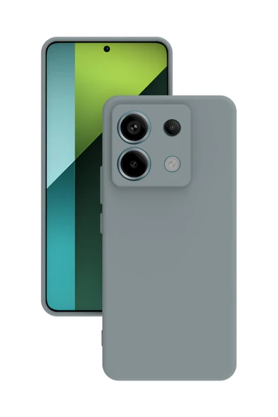 Xiaomi Redmi Note 13 Pro 5G Kılıf Kamera Korumalı Silikon Rubber Arka Kapak ürün görseli 1