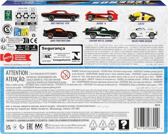 Hot Wheels JBY78 Silver Series Legends 6-pack - Resim 2