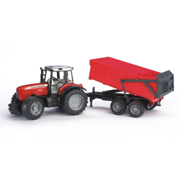 Massey Ferguson 7480 Traktör Ve Römork - Resim 2