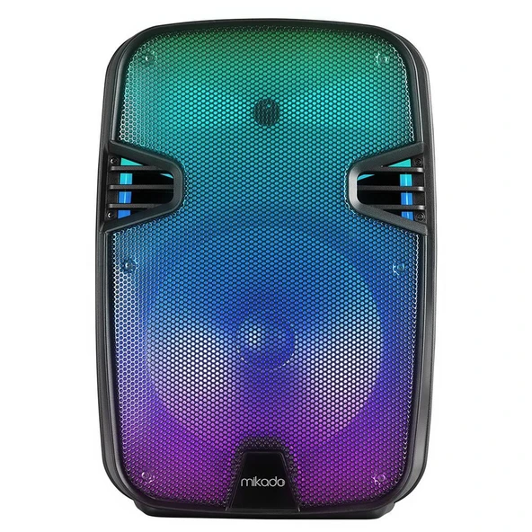 Mikado MD-BT609 20W Siyah USB-BT-TF-TWS Kablosuz Mikrofonlu Toplantı-Parti Hoparlörü ürün görseli 1