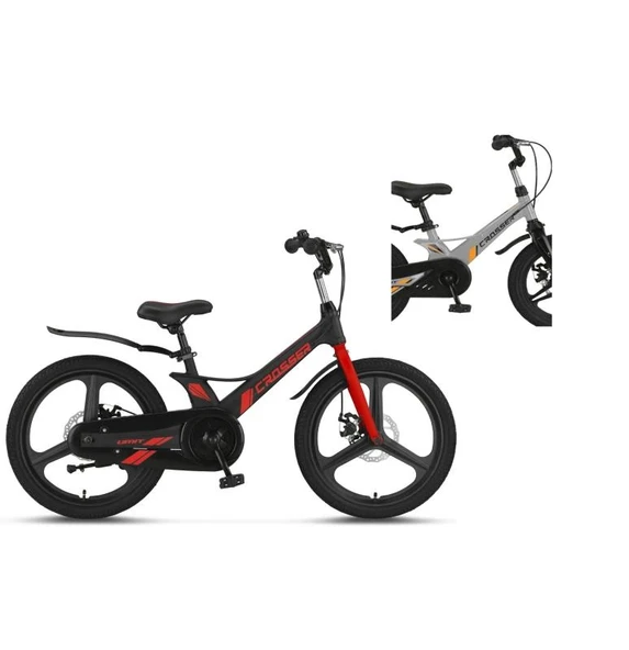 ÜMİT 2017 CROSSER 2D ERKEK ÇOCUK BİSİKLETİ MD 20 JANT GRİ TURUNCU ürün görseli 1