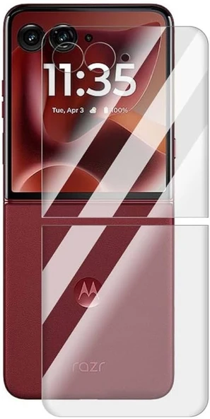 Motorola Razr 60 ile Uyumlu Mat Hayalet (Privacy) 9H Kırılmaz Nano Ekran Koruyucu ürün görseli 1