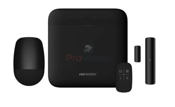 Hikvision DS-PHA64-KIT-WB(B) AX Pro Siyah Kasa Kablosuz Alarm Seti ürün görseli 1