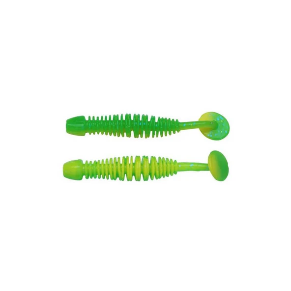 Berkley PowerBait Power Leech Suni Yem  SP.GREEN / SN.YELLOW 50MM - 12Lİ ürün görseli 1