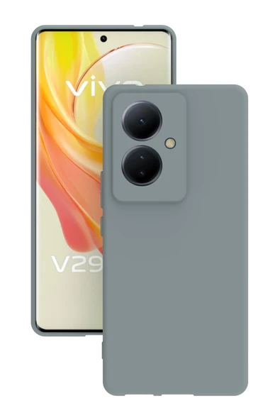 Vivo V29 Lite 5G Kılıf Kamera Korumalı Silikon Rubber Arka Kapak ürün görseli 1