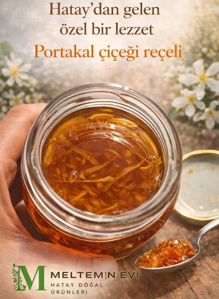 Hatay Portakal Çiçeği Reçeli - El Yapımı - 200g (Sınırlı Üretim) ürün görseli 1