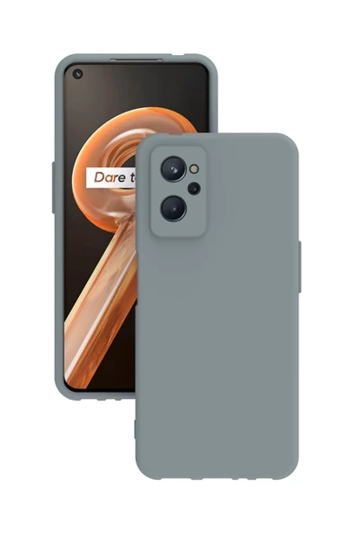 Realme 9i Kılıf Kamera Korumalı Silikon Rubber Arka Kapak ürün görseli 1