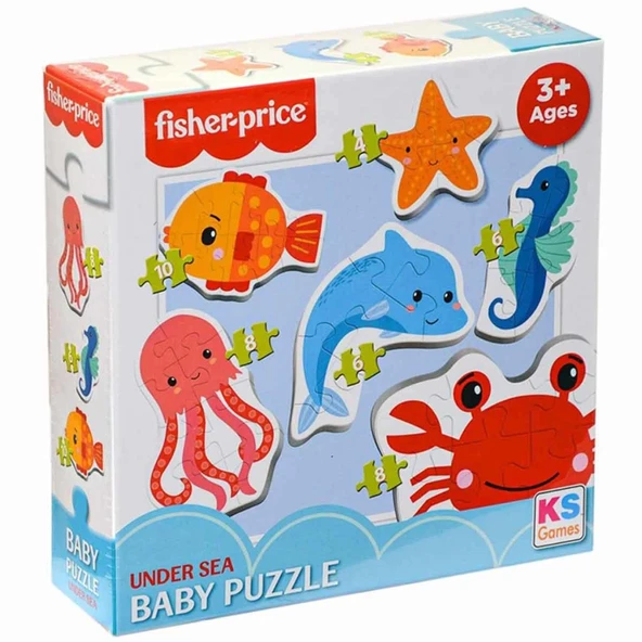 KS Baby Under Sea 6 in 1 Puzzle ürün görseli 1