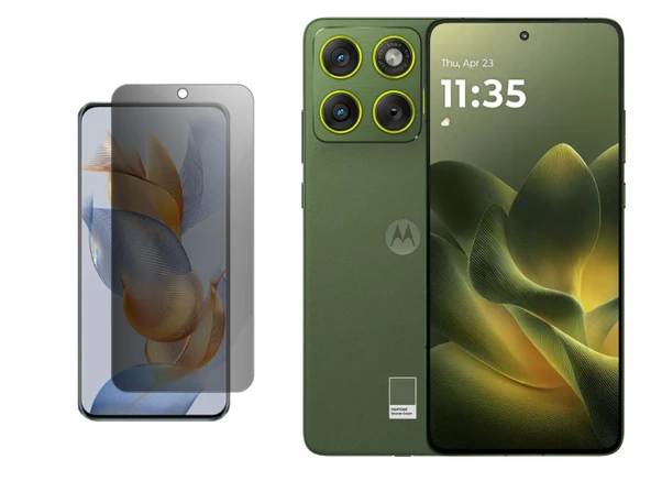 Motorola Edge 70 ile Uyumlu Mat Hayalet (Privacy) 9H Kırılmaz Nano Ekran Koruyucu ürün görseli 1
