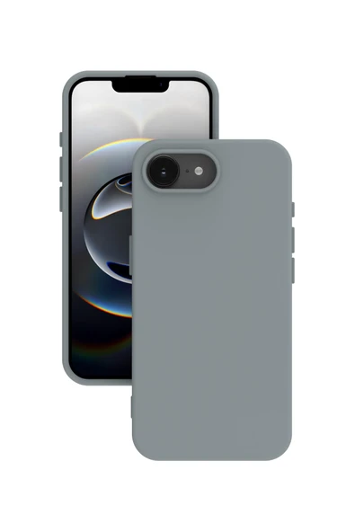 iPhone 16e Kılıf Kamera Korumalı Silikon Rubber Arka Kapak ürün görseli 1