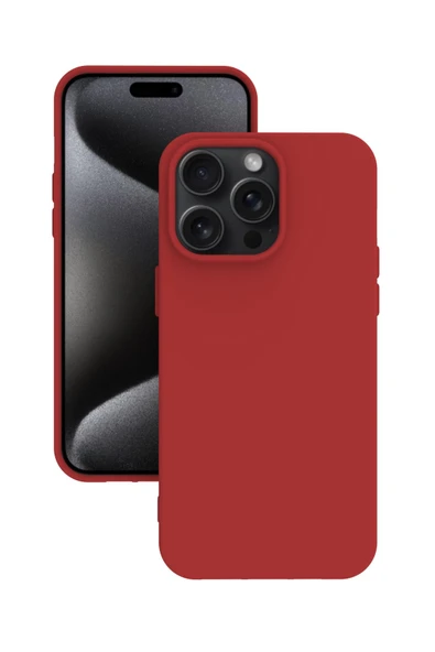 iPhone 15 Pro Max Kılıf Kamera Korumalı Silikon Rubber Arka Kapak ürün görseli 1