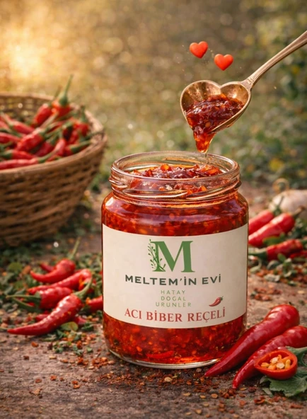 Acı Biber Reçeli 500g - Resim 4