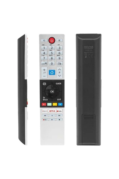 Toshiba CT-8528 Netflix-Youtube-Rakuten Tv Tuşlu Lcd-Led Tv Kumanda ürün görseli 1