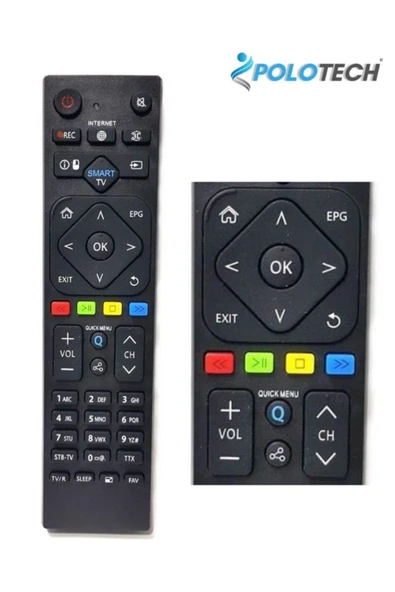 POLOTECH Sunny Axen Awox Smart Internetli Uydulu Lcd Led Tv Kumandası ürün görseli 1