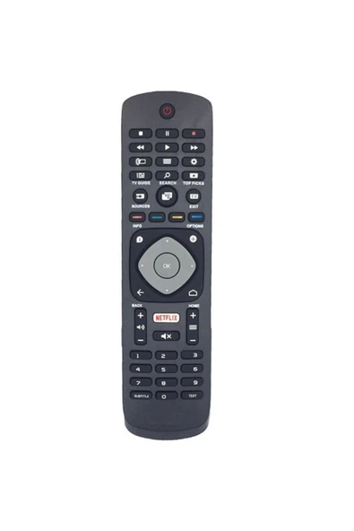 Philips 49pus6501/12 Uyumlu Klavyesiz Yedek Televizyon Kumandası ürün görseli 1