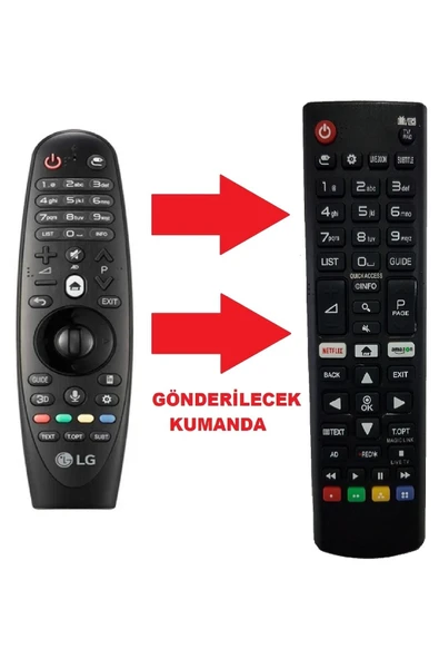 LG An Mr600 Yedek Kumandası ürün görseli 1