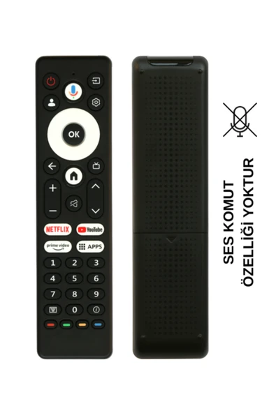 POLOTECH ARÇELİK-BEK0-GRUNDİG LED TV KUMANDA NETFLİX-YOTUBE-APP TUŞLU MİKROFONSUZ 2026 YENİ ürün görseli 1