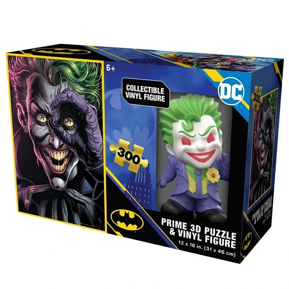 Prime 3D Batman Joker Figür ve 300 Parça Puzzle ürün görseli 1