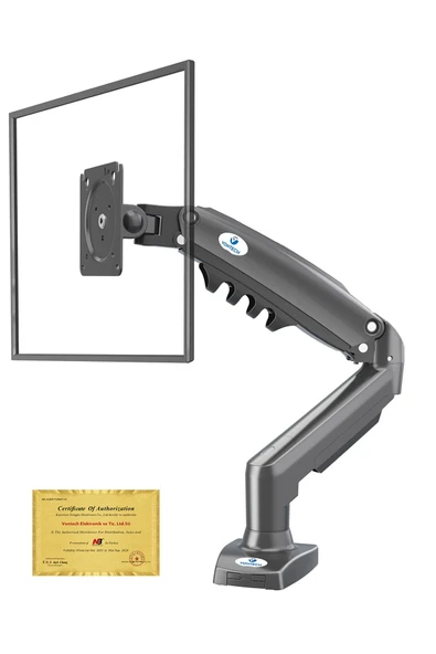 VONTECH North Bayou F80 17-30" Amortisörlü 2-9 Kg Monitör Askısı 2022 -2023 Versiyon ürün görseli 1
