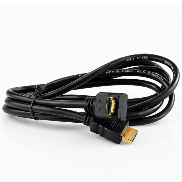 Powermaster PM-528 Siyah 1.5 Metre L Uçlu HDMI Kablo ürün görseli 1