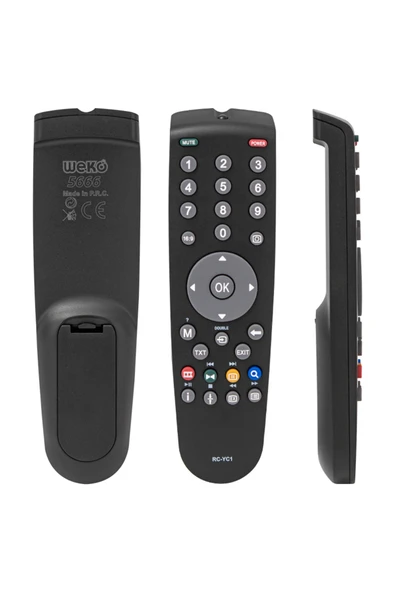 Arçelik Weko Kl -beko Rc-yc1 Rm-l173 Lcd Led Tv Kumanda (40015=5666) ürün görseli 1