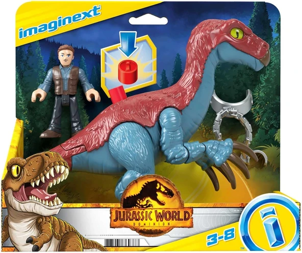Imaginext Jurassic World Therizinosaurus - GVV63 ürün görseli 1