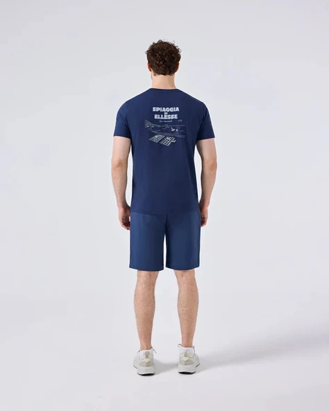 Ellesse Erkek Şort 5SM4135-Lacivert - Resim 4