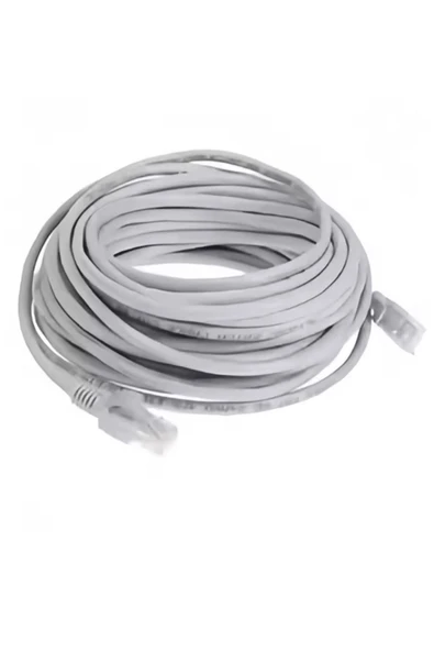 POLOTECH Ethernet Lan Cat6 Cat 6 Bakır Ağ Kablo Ethernet Internet Kablosu Ağ Network Line Hat 15 Metre 15mt ürün görseli 1