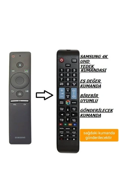 Samsung Tüm Akıllı, Sihirli, Mouseli Kumanda Yerine Uyar ürün görseli 1