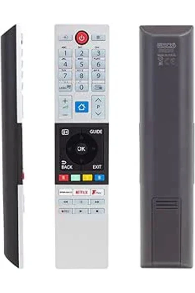 Toshiba CT-8533 NETFLIX-PLAY-RAKUTEN TV TUŞLU LCD LED TV KUMANDA ürün görseli 1