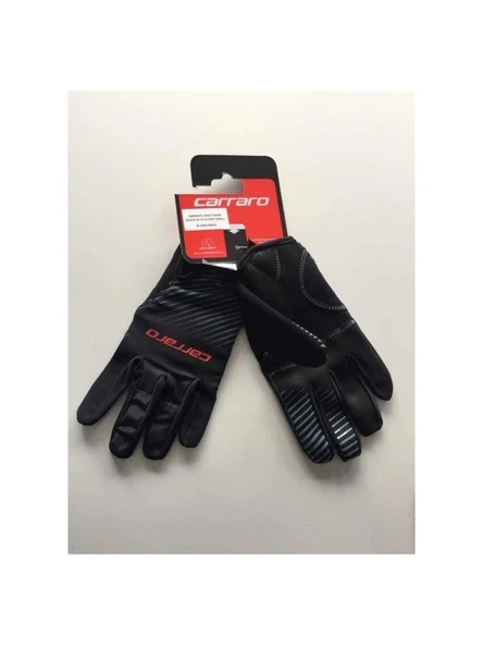 CARRARO CR-2142 Uzun Parmak Eldiven SİYAH ürün görseli 1