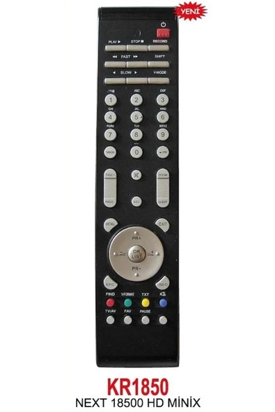 Uydu Kumandası Next 18500 Hd Minix Uydu Kumandası Kr1850 ürün görseli 1
