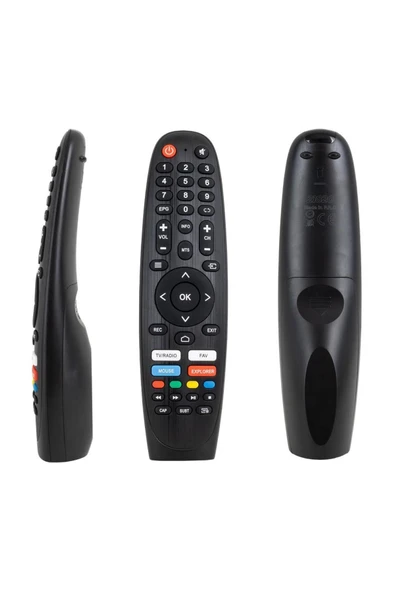 DİJİTSU Explorer-Mouse Tuşlu Ses Komutsuz Lcd Led Tv Kumanda ürün görseli 1
