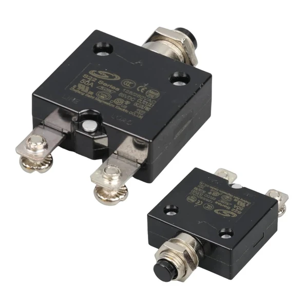 IC-271S ST Serisi Termik Resetli 125/250Vac 32 Volt Dc 50 Amper Sigorta ürün görseli 1