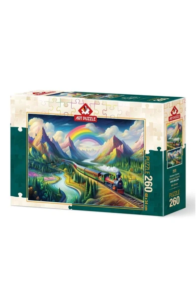 Art Puzzle Gökkuşağı Ekspresi - 260 Parça 5035 ürün görseli 1
