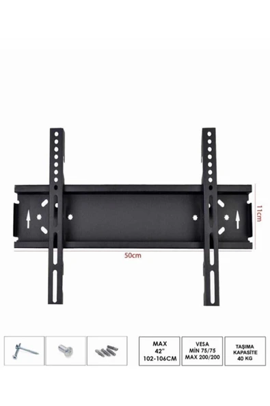 ONVO 40" Sabit Askı Aparatı Askı Aparatı ürün görseli 1