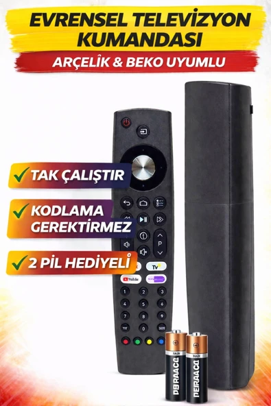 Arçelik A50 A 860 B Android Smart Led Tv Kumandası ürün görseli 1
