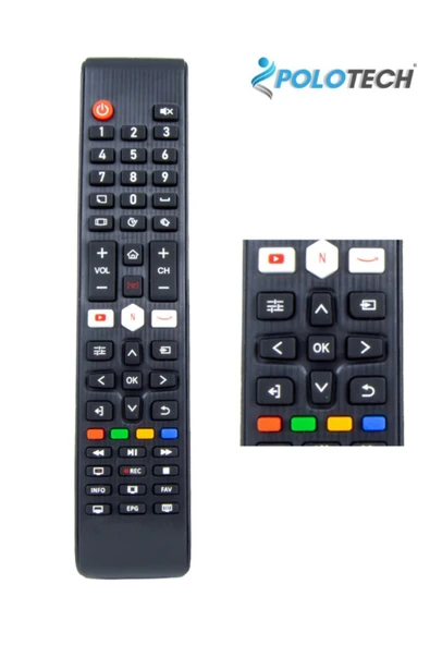 POLOTECH Sunny - AXEN  -Hı level - Peaq Led Tv Kumandası Youtube Netflix Prime Tuşlu ürün görseli 1