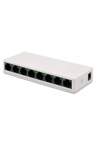 Apera NR4 8 Port Switch RJ45 100Mbps Ethernet İnternet Dağıtıcı Ağ Hub Ev Ofis İçin ürün görseli 1