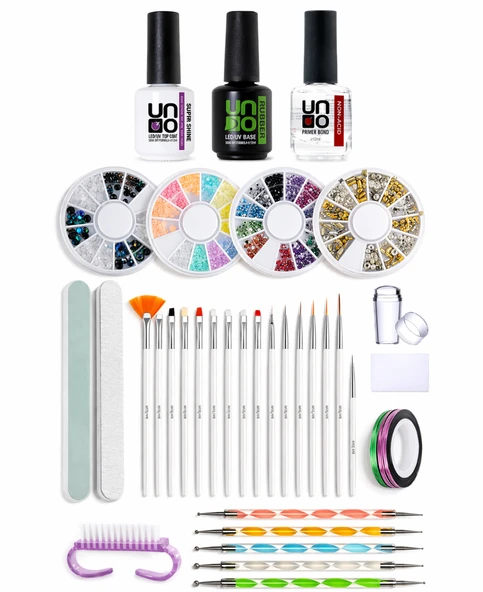 Fontenay 41 Parça Tırnak Süsleme Seti Profesyonel Set - Top Coat Base Coat Primer Set ürün görseli 1